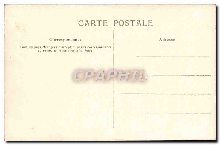 CPA Fantaisie Enfant Oeuf Paques — Verso