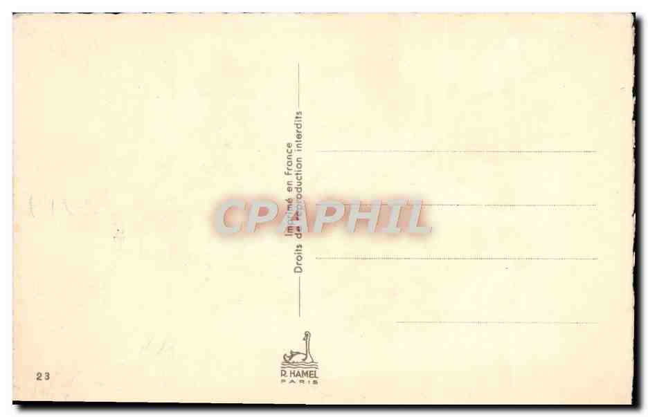 CPA Fantaisie Fleurs  — Verso