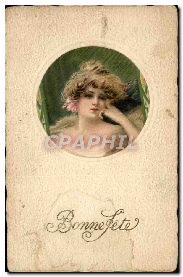 CPA Fantaisie Femme