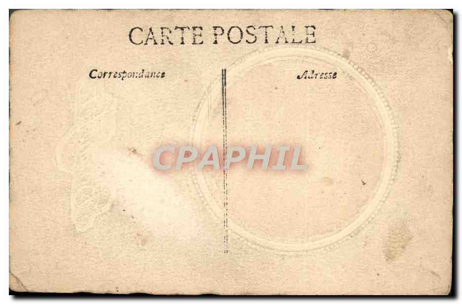 CPA Fantaisie Femme — Back