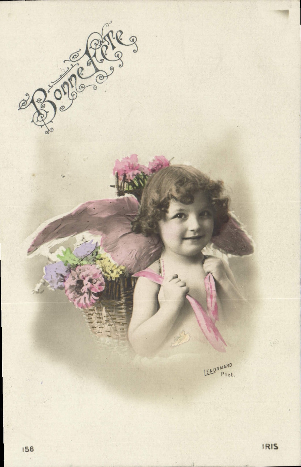 CPA Fantaisie Ange Enfant