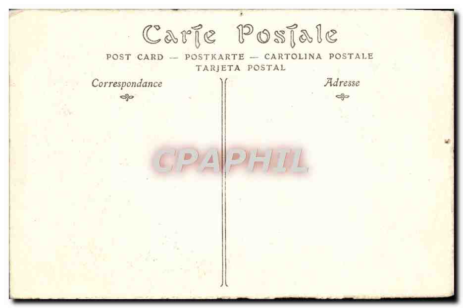 CPA Les maitres de l'Estampe Fin de l'Empire Carle Vernet Debucourt  — Verso
