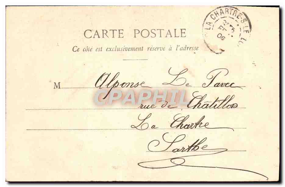 Scène comique — Viens Poupoule — Phototype A. Bergeret & Cie, Nancy — Rückseite
