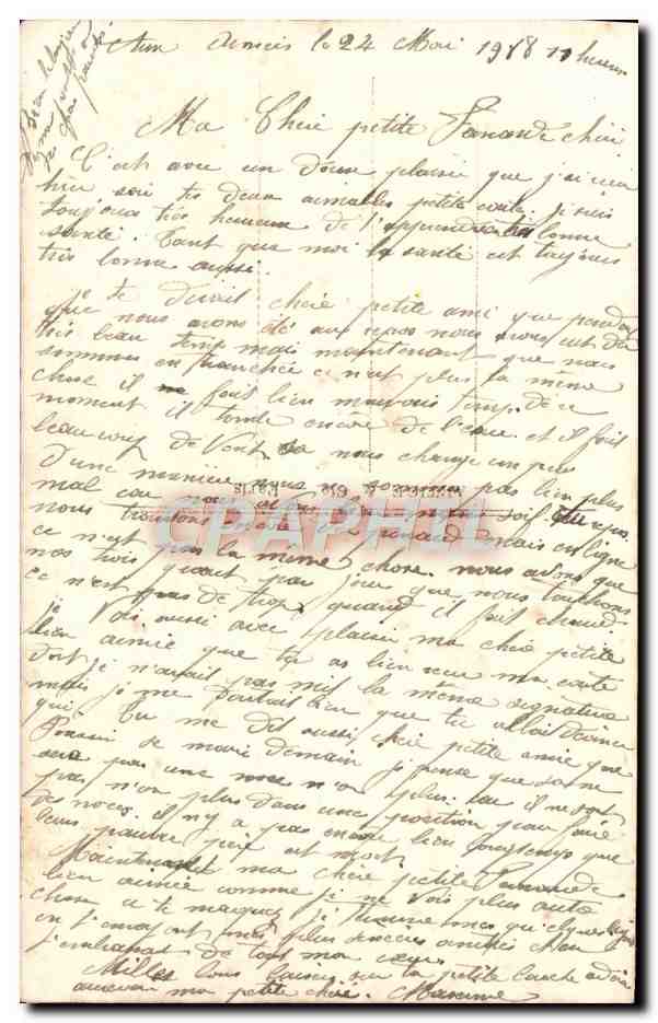 Les Étapes de l'Amour — éditeur L. Lévy, n° 107 — Verso