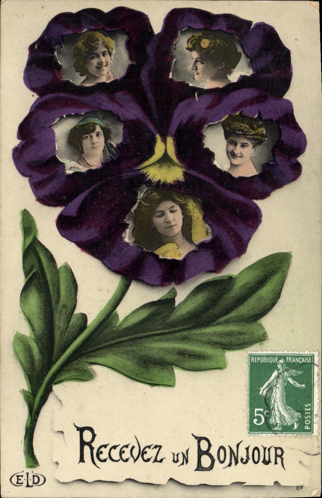 CPA Fantaisie Femmes