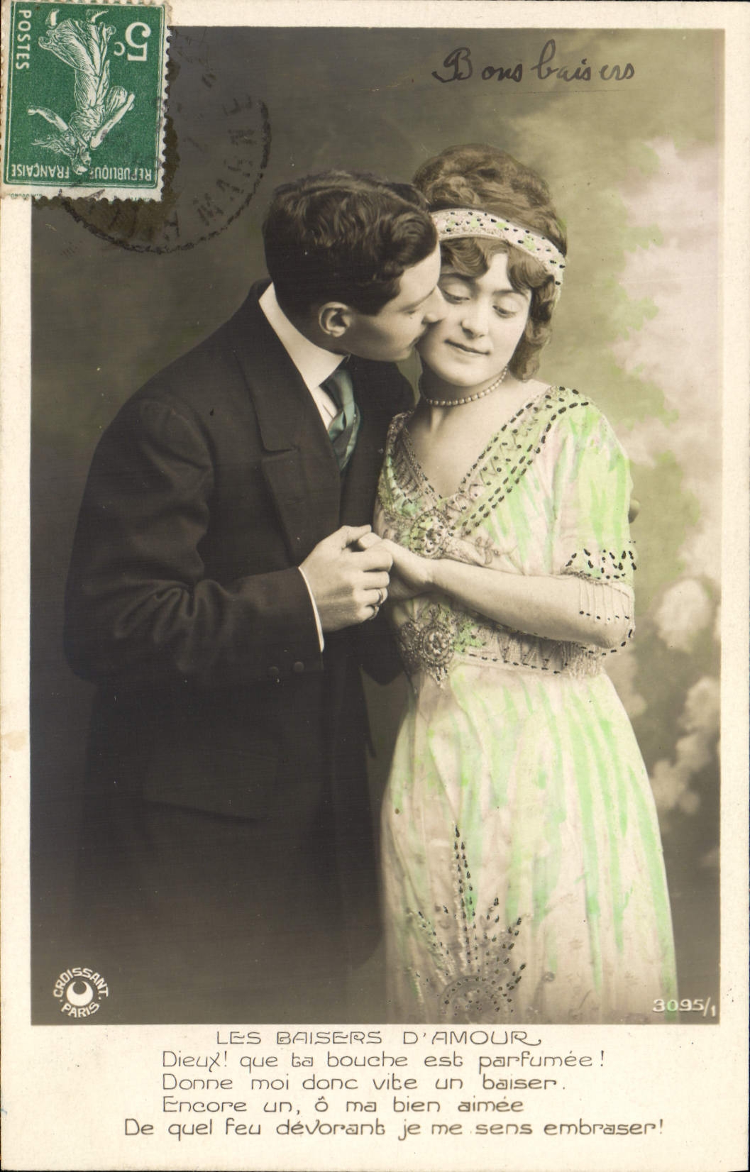Kuss der Liebe — Ch. Fontaine, 30 rue du Mail, Paris