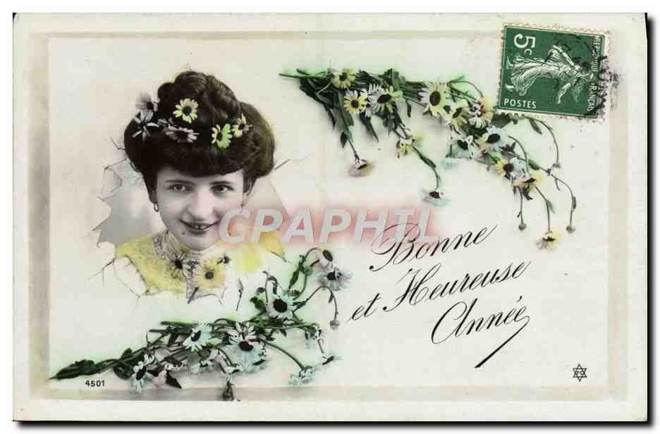 CPA Fantaisie Femme 