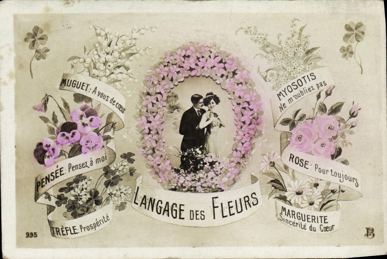 Langage des Fleurs — Langage des Fleurs — éditeur B, n° 995