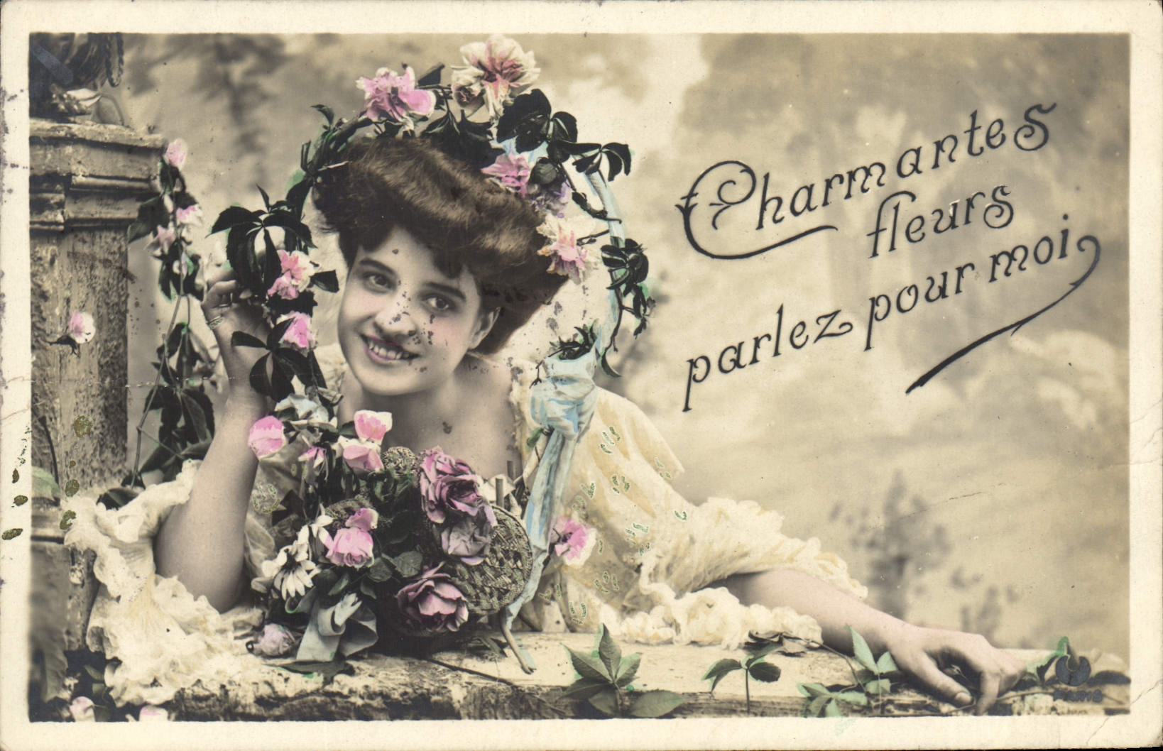 CPA Fantaisie Femme 