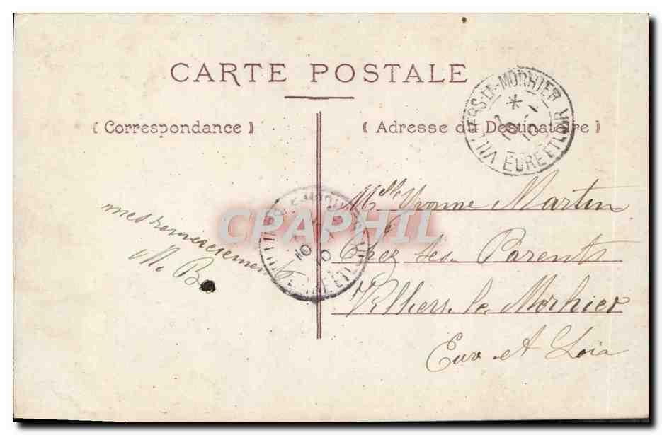 CPA Fantaisie Enfant — Verso