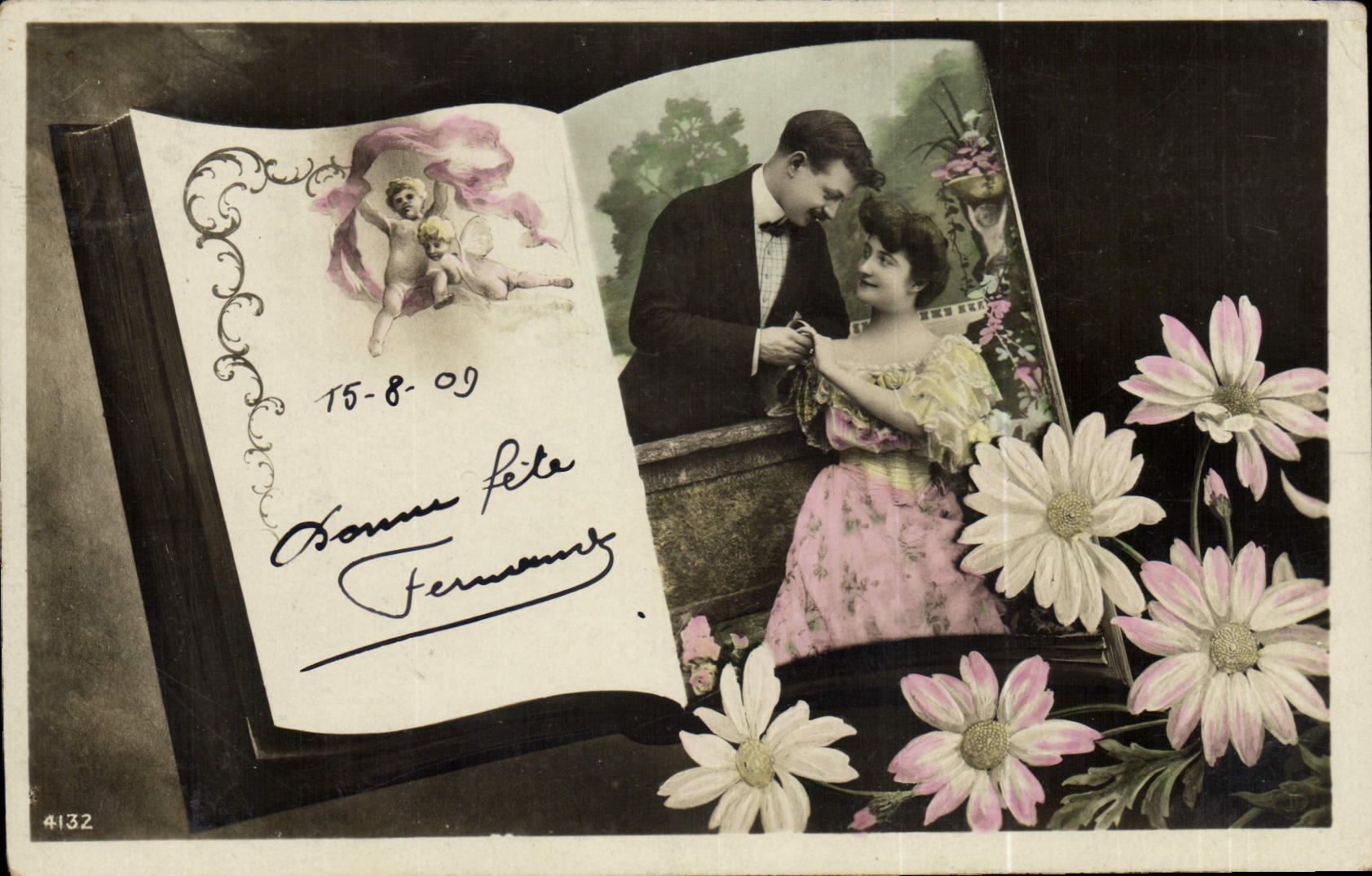 CPA Fantaisie Femme 