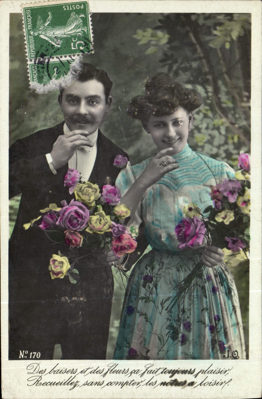 CPA Fantaisie Femme 