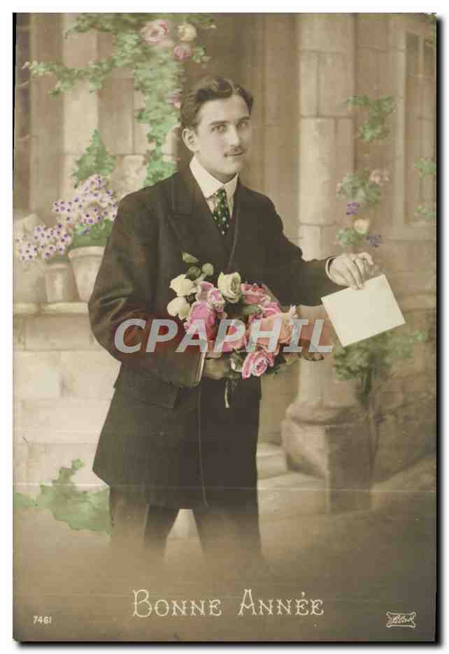 CPA Fantaisie Homme 