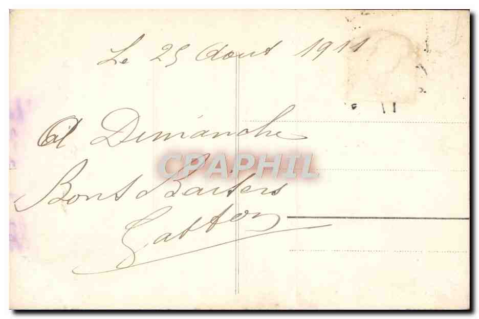 CPA Fantaisie Enfant Avion  — Rückseite
