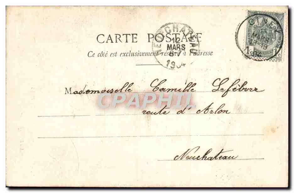 CPA Fantaisie Ange Cadeaux de l'ange de Noel — Rückseite
