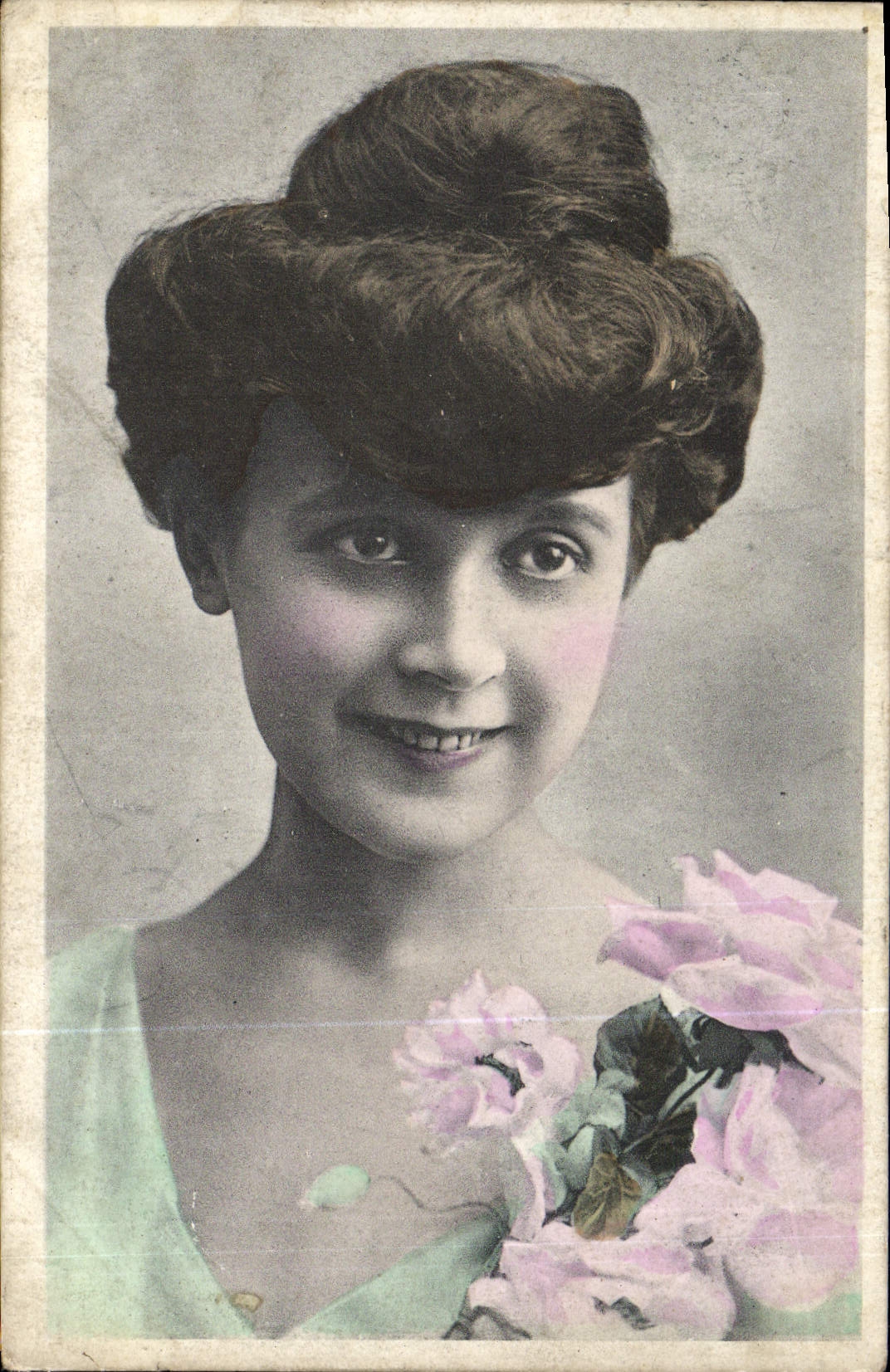 CPA Fantaisie Femme 