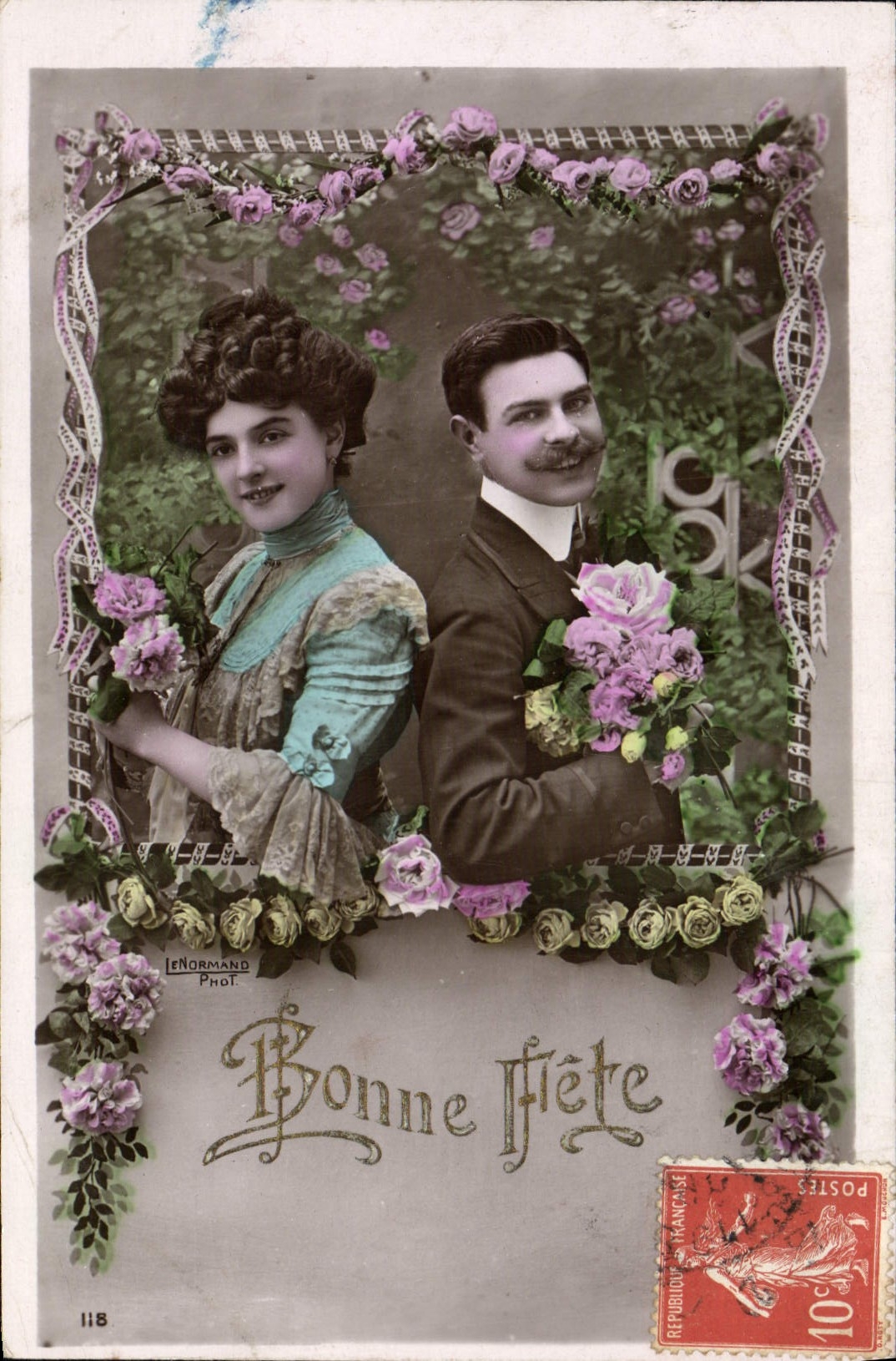 CPA Fantaisie Femme 