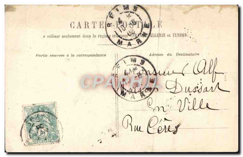 CPA Fantaisie Femme Dentiste — Reverso