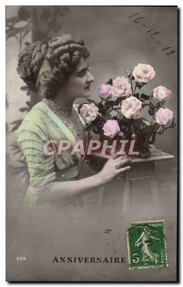 CPA Fantaisie Femme 