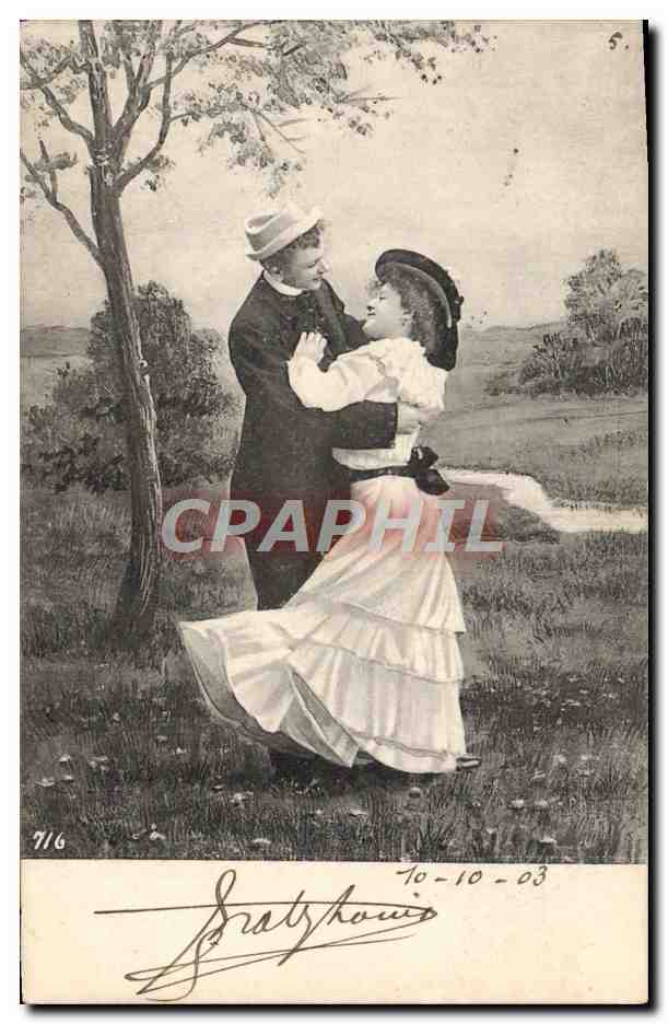 CPA Fantaisie Femme 