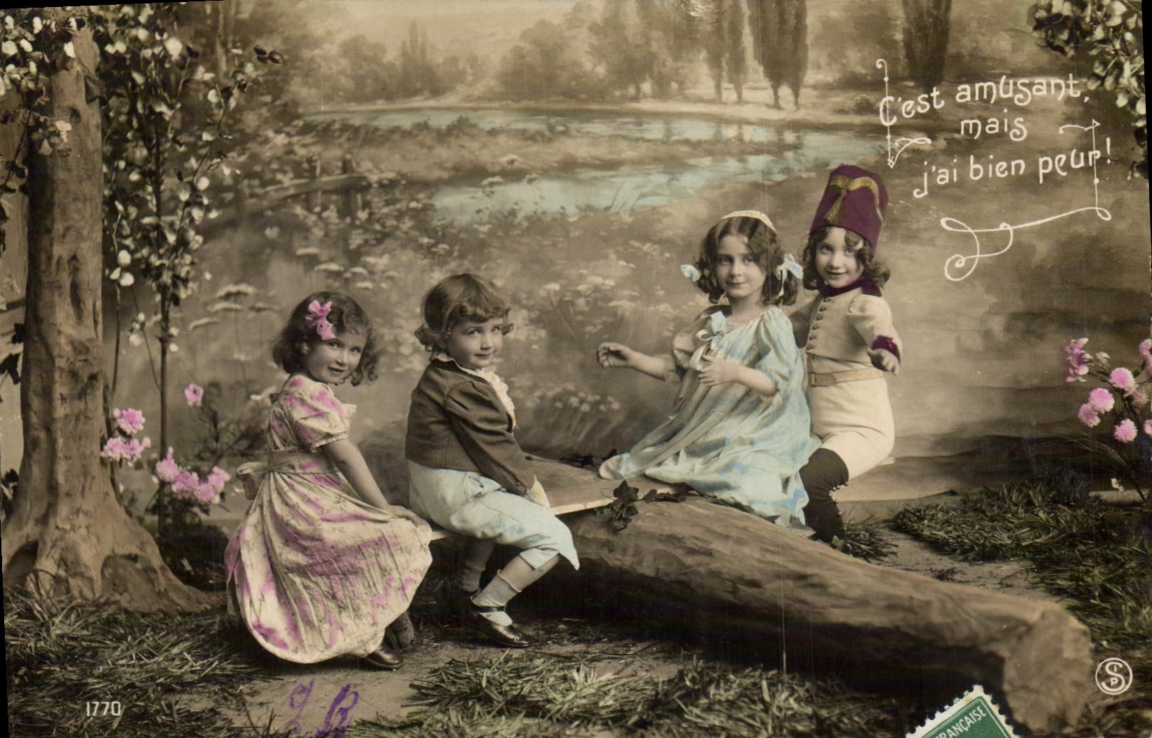 CPA Fantaisie Enfants