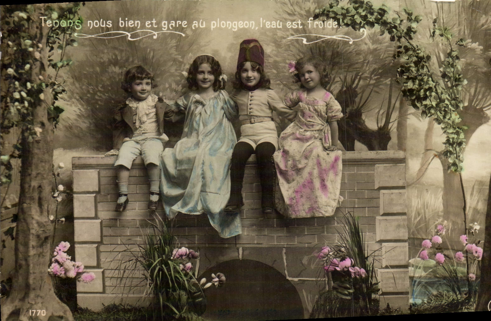 CPA Fantaisie Enfants