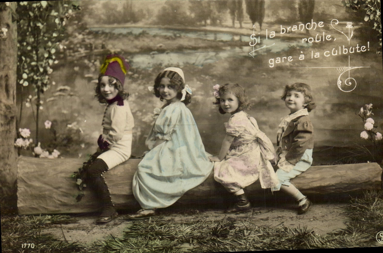 CPA Fantaisie Enfants
