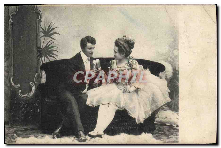 CPA Fantaisie Femme