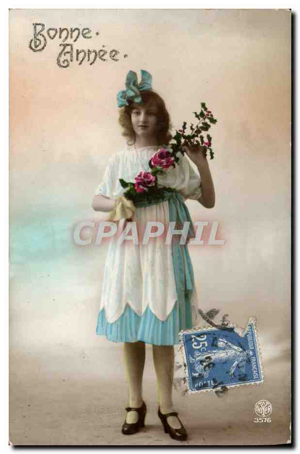 CPA Fantaisie Femme 