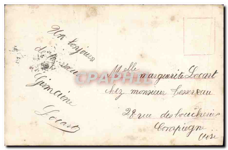 CPA Fantaisie Enfants — Rückseite