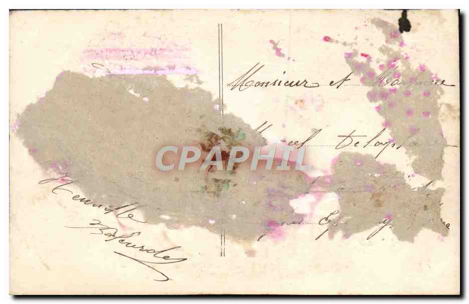 CPA Fantaisie Enfant — Rückseite