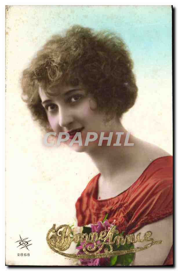 CPA Fantaisie Femme 