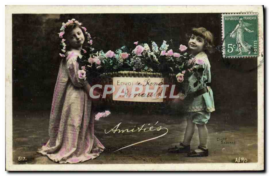 CPA Fantaisie Enfants