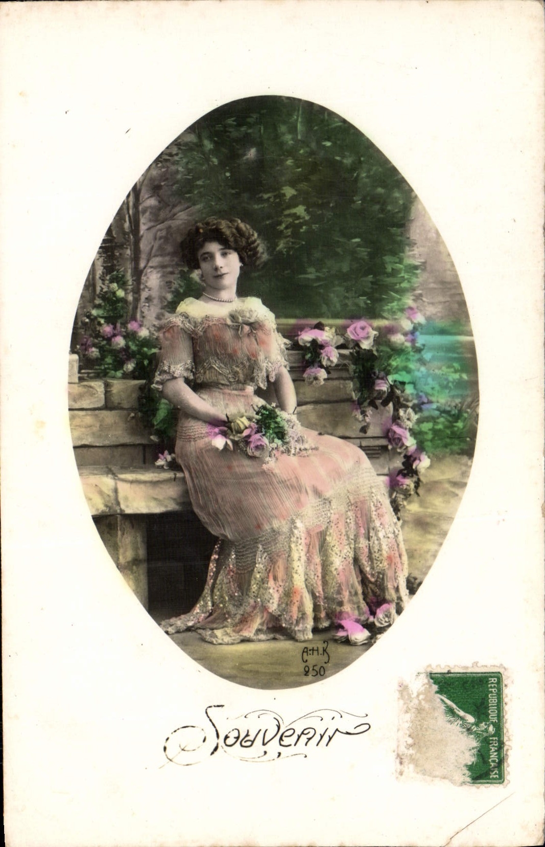 CPA Fantaisie Femme 