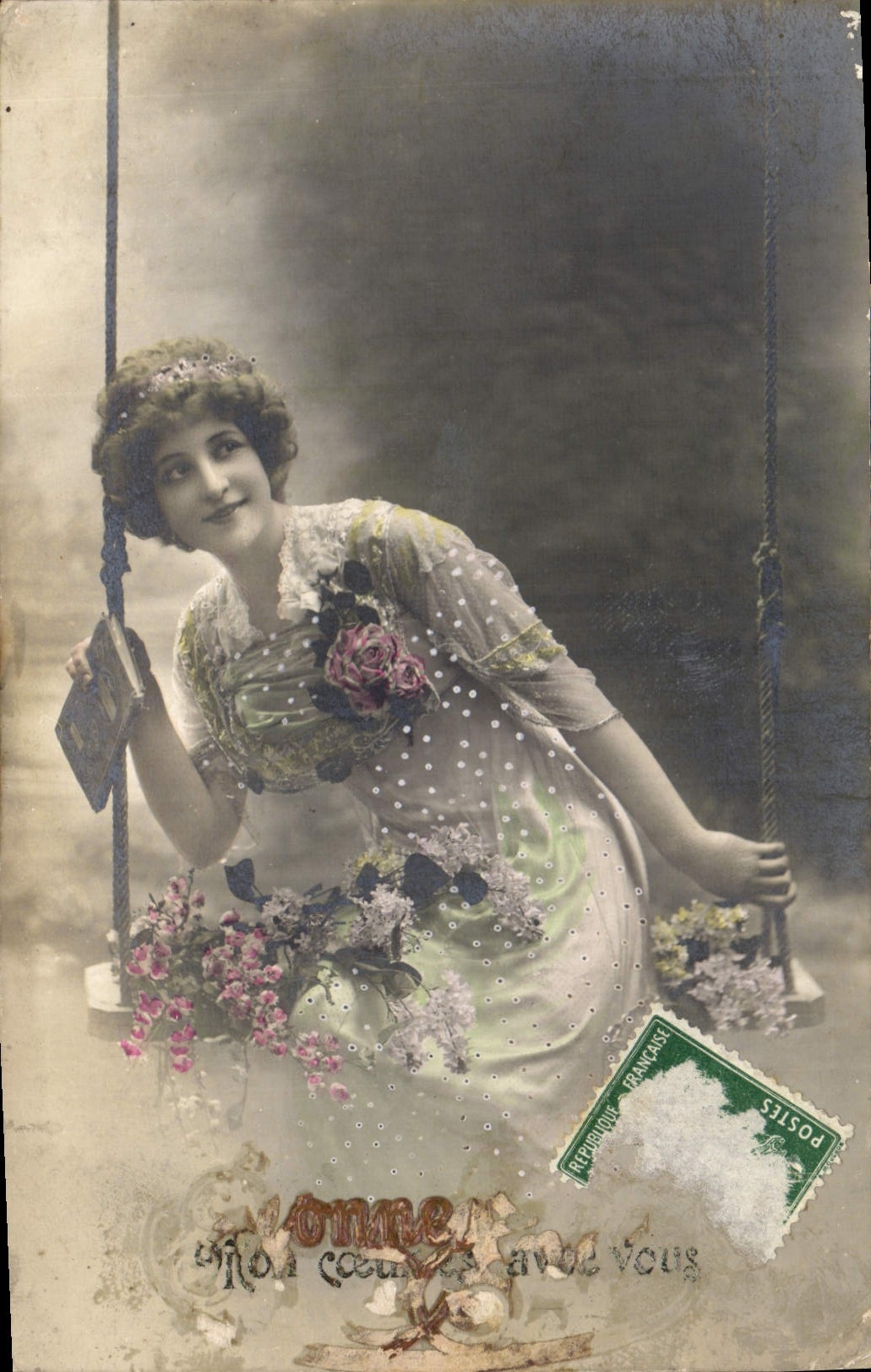 CPA Fantaisie Femme 