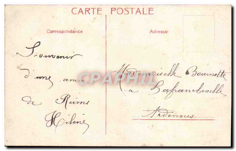 CPA Fantaisie Enfant — Verso