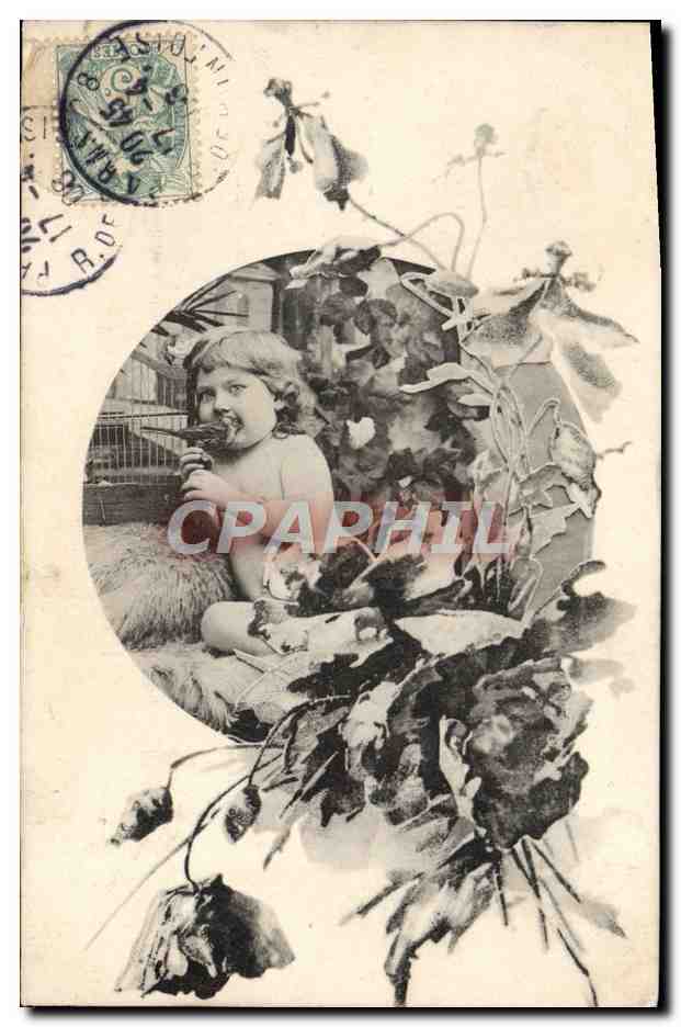 CPA Fantaisie Enfant Bebe