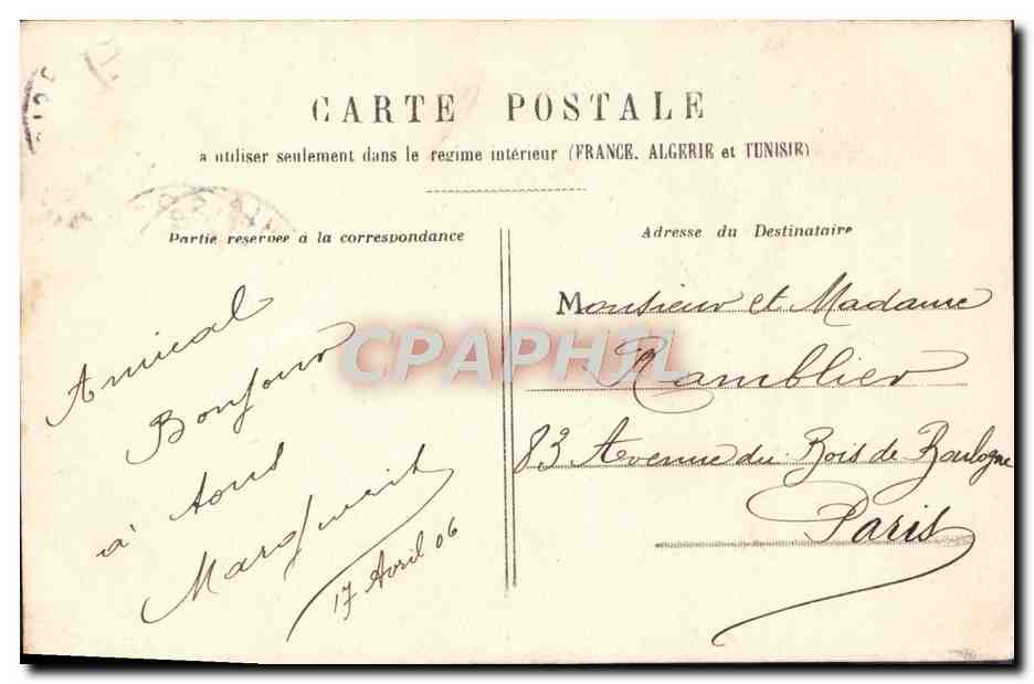 CPA Fantaisie Enfant Bebe — Rückseite