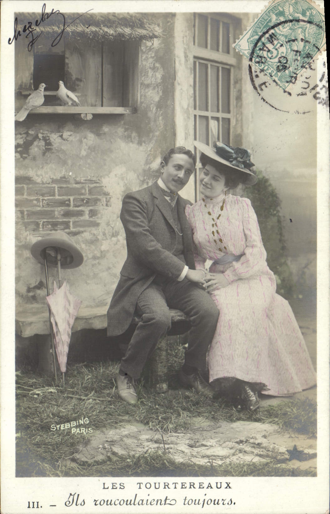 Les Tourtereaux — Ils roucoulaient toujours — Stebbing Paris, série III