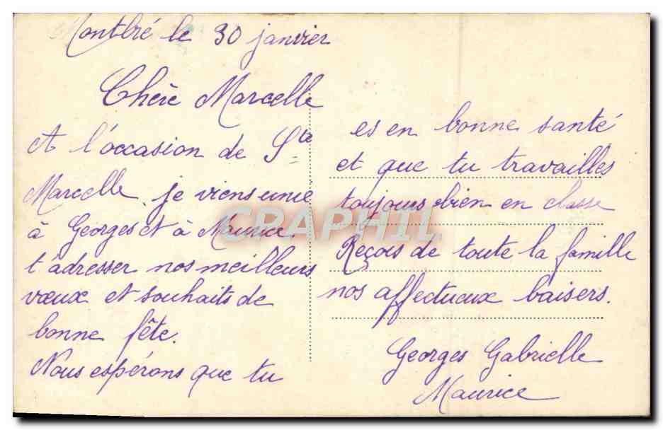 CPA Fantaisie Enfant  — Rückseite