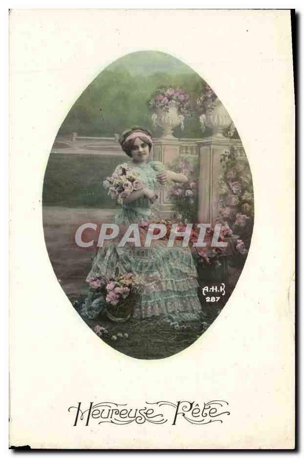 CPA Fantaisie Femme 