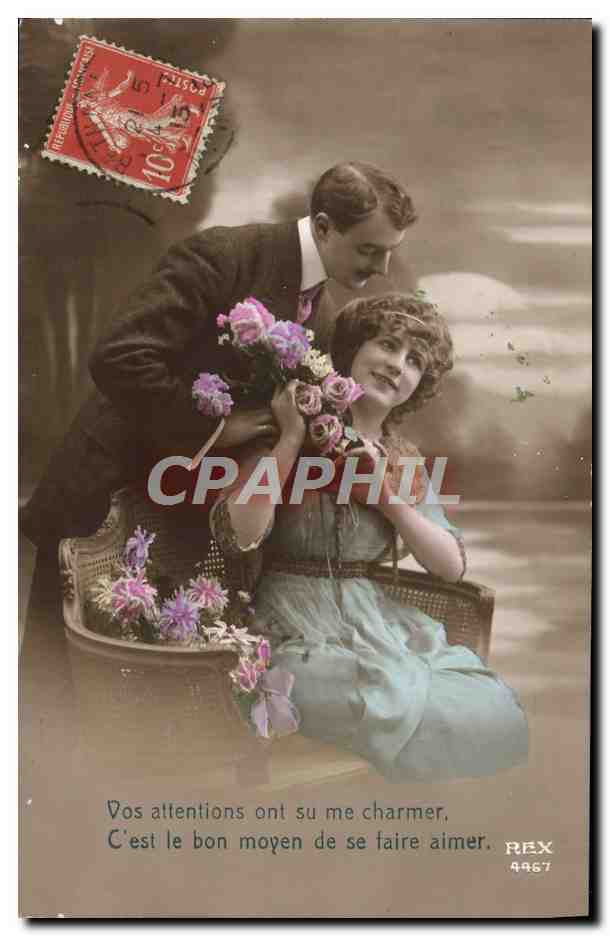 CPA Fantaisie Femme 