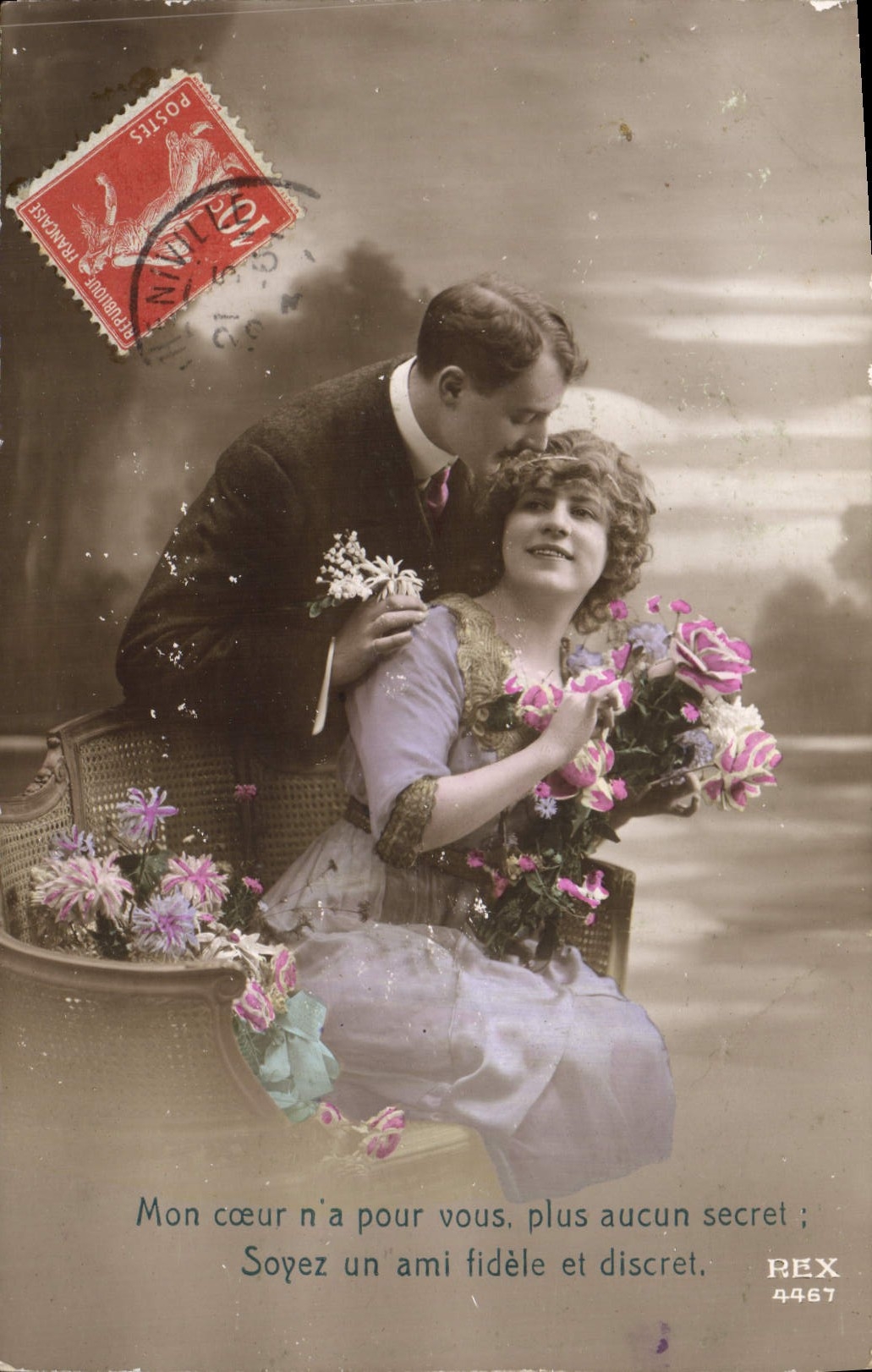 CPA Fantaisie Femme 