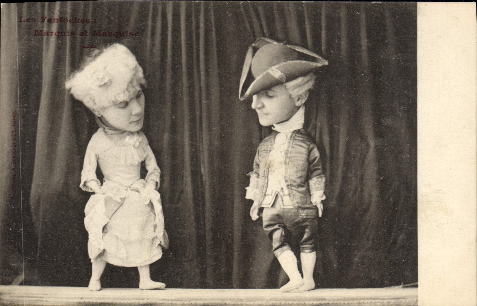Les Fantoches : Marquis et Marquise — éditeur L. Bassez & Cie, n° 107