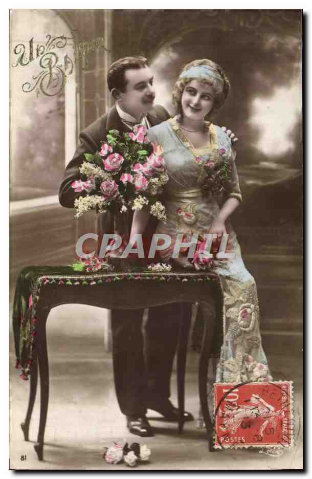 CPA Fantaisie Femme 
