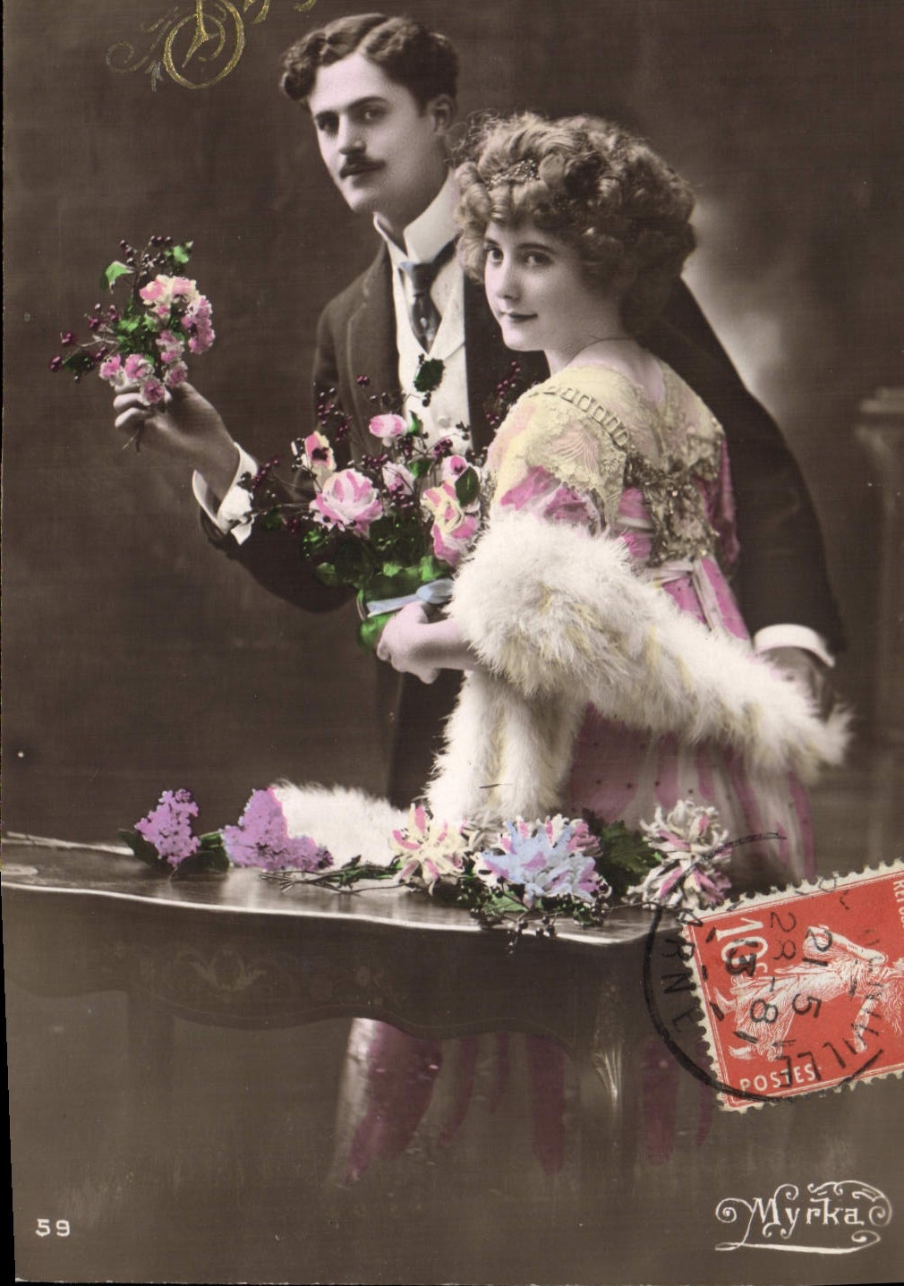 CPA Fantaisie Femme 