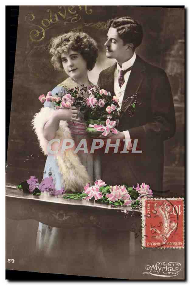 CPA Fantaisie Femme 