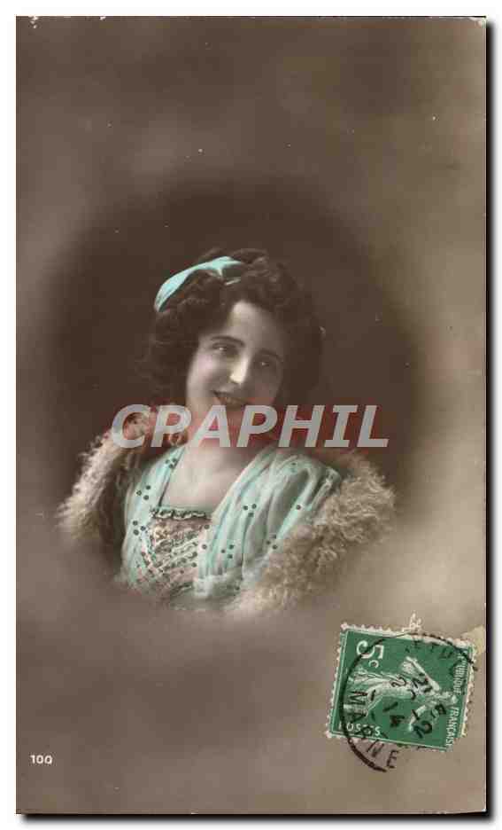 Portrait d'une jeune femme — éditeur inconnu, n° 100