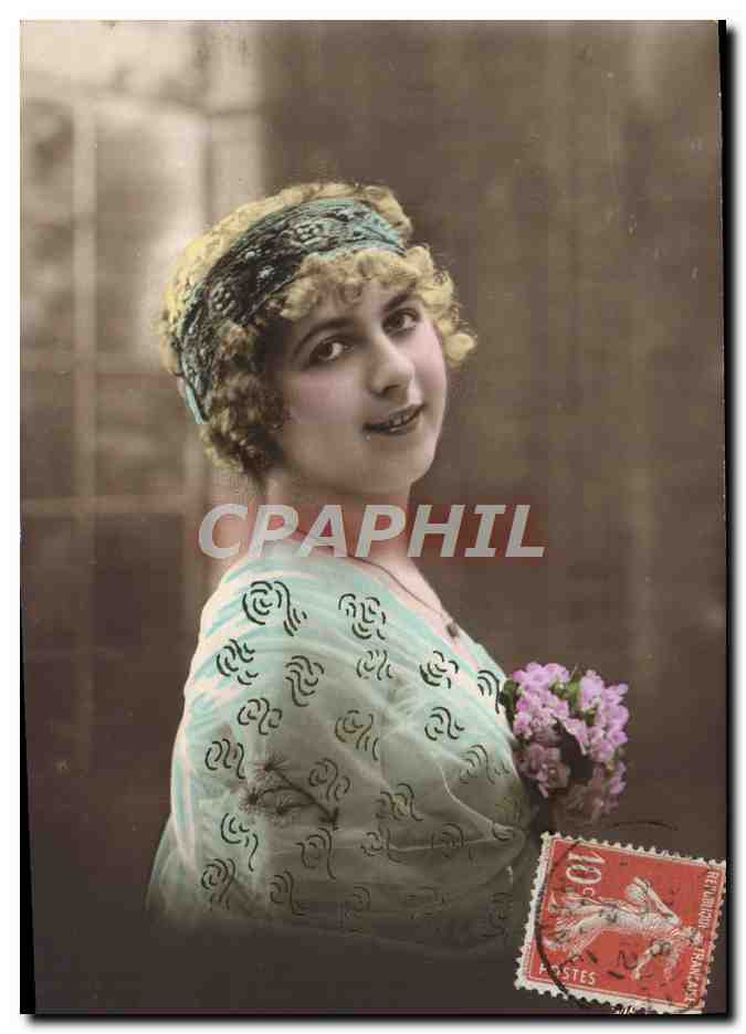 CPA Fantaisie Femme 