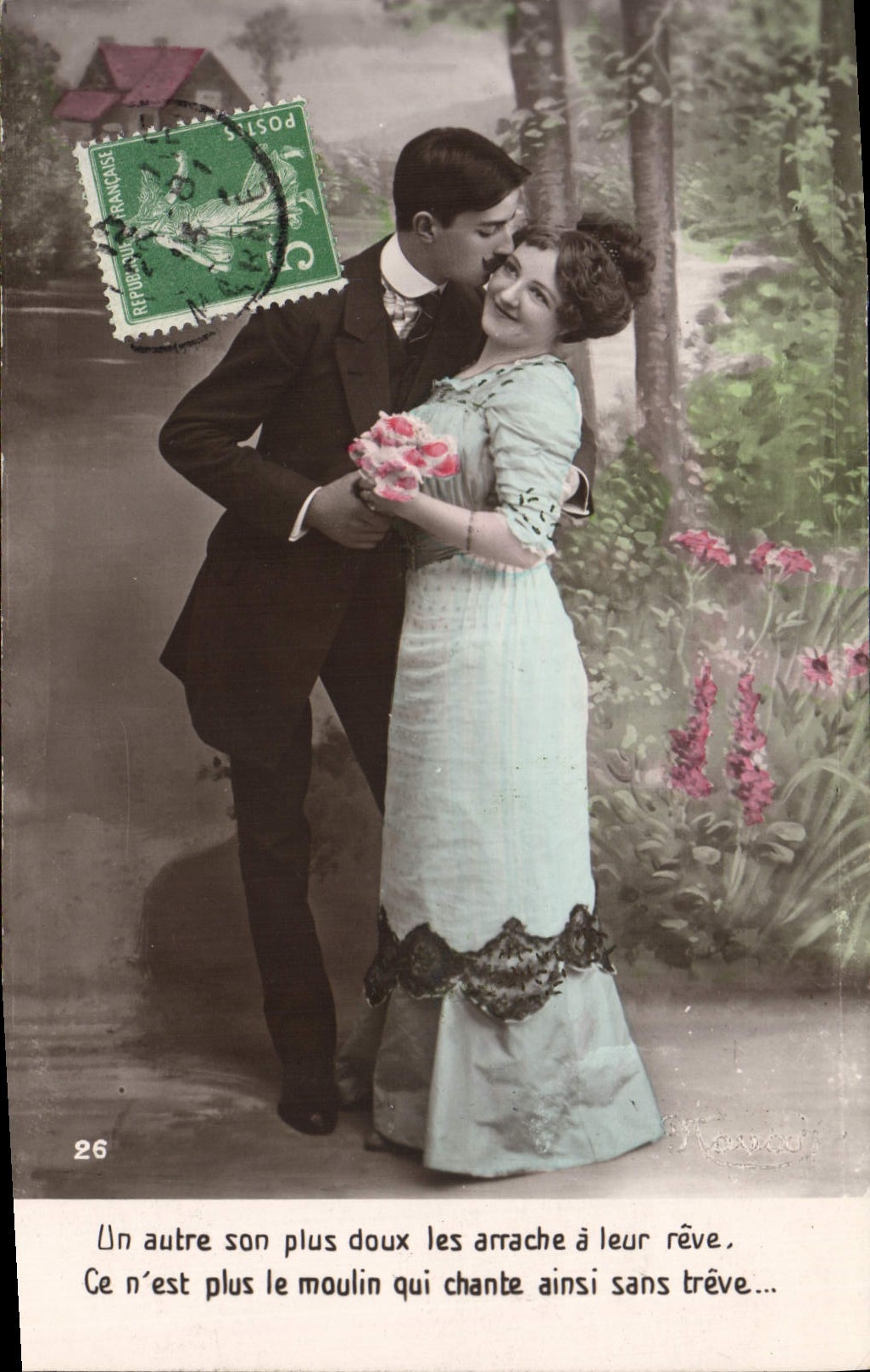 CPA Fantaisie Femme 